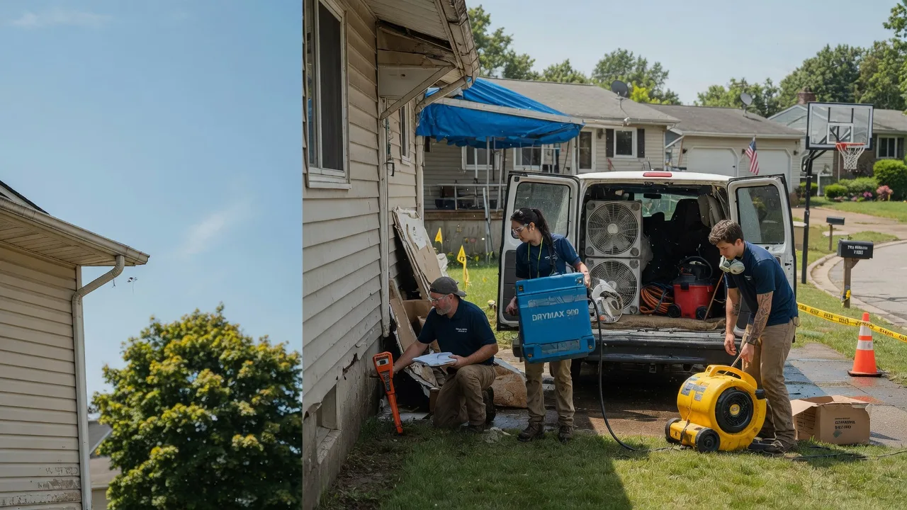 Ceiling Leak Cleanup in Prairie Du Chien, WI near me